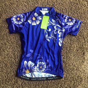 Women’s biking jersey, New with tags